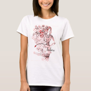 Ladys Fashion Design T - Shirt