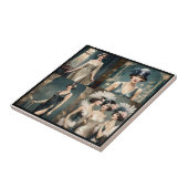 Ladys Fashion Foto Collage der 20er Jahre, Fliese (Seite)