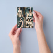 Ladys Fashion Foto Collage der 20er Jahre, Flyer (Gruppe)