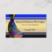 Ladys Fashion Retail Store Boutique Business Card Visitenkarte (Vorderseite)