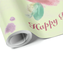 Ladys Flower Event Willkommen Geschenkpapier