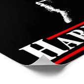 Ladys for Kamala Funny Cat 2024 Präsident Kamala-K Poster (Ecke)