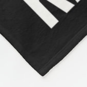 Ladys for Kamala Funny Dog 2024 Präsident Kamala- Fleecedecke (Ecke)