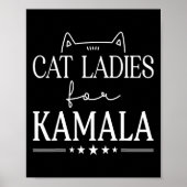 Ladys for Kamala Harris 2024 Poster (Vorne)