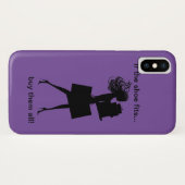 Ladys Funny Fashion Theme Case-Mate iPhone Hülle (Rückseite (Horizontal))