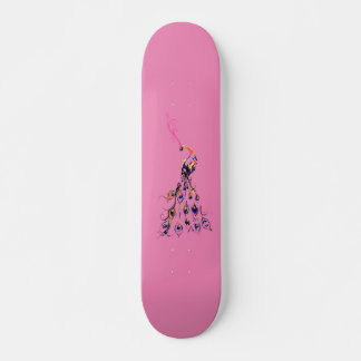 Ladys & Girls Skateboard farbig Peacock