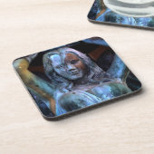 Ladys Glück Getränkeuntersetzer (Linke Seite)