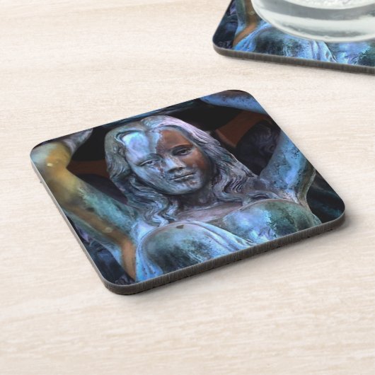 Ladys Glück Getränkeuntersetzer (Linke Seite)