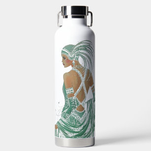 Ladys Going Green Öko Vintag Design Trinkflasche