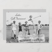 Ladys Golf auf ICE! Einladungen zum Golfturnier (Vorne/Hinten)