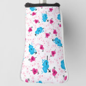 Ladys Golf Club Putter Abdeckung Herz Headcover (Rotieren 90)