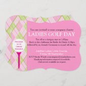 Ladys Golf Day Einladung (Vorne/Hinten)