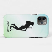 Ladys Golf Green Case-Mate iPhone Hülle (Rückseite (Horizontal))