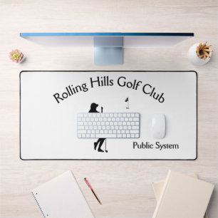 Ladys Golf Hole - öffentlich oder persönlich Schreibtischunterlage