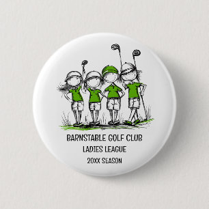 Ladys Golf League Button