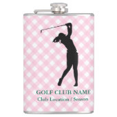 Ladys Golf League Flask Flachmann (Vorderseite)