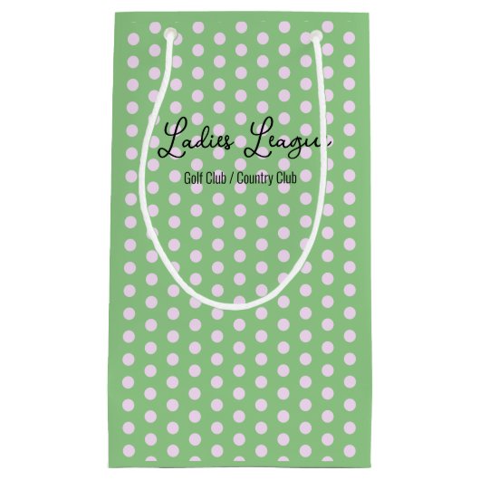 Ladys Golf League Geschenk/Gefallen-Tasche Kleine Geschenktüte (Vorderseite)