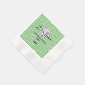 Ladys Golf League Golf Partys Cocktail Napkins Serviette (Ecke)