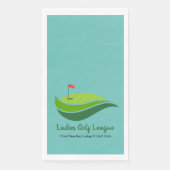 Ladys Golf League Guest Tower Serviette (Vorderseite)