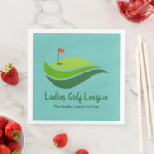 Ladys Golf League Party Dinner Napkin Serviette (Beispiel)