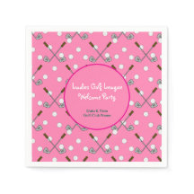 Ladys Golf League Party Paper