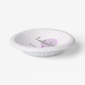 Ladys Golf League Pink Dot Party Bowl Pappteller (Gewinkelt)