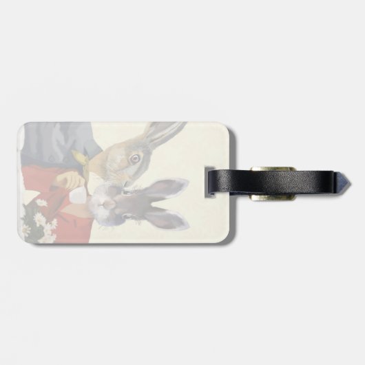 Ladys Gossiping Gepäckanhänger (Rückseite horizontal)