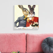 Ladys Gossiping Leinwanddruck (Insitu (Wohnzimmer))