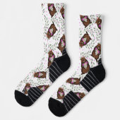 Ladys Groundhog Day Socks Socken (Links)