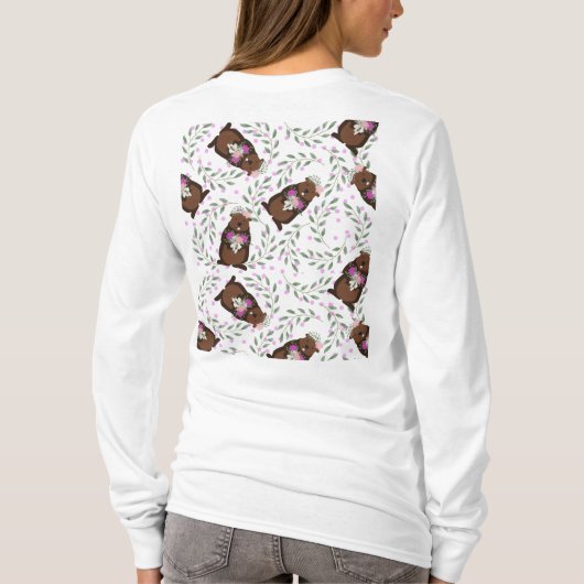 Ladys Groundhog Day T - Shirt (Rückseite)