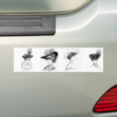 Ladys' Hat Autoaufkleber (Auf Auto)