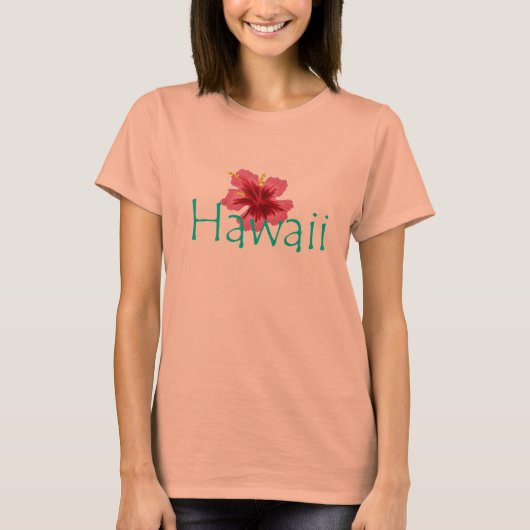Ladys Hawaii Burnout Shirt (Vorderseite)