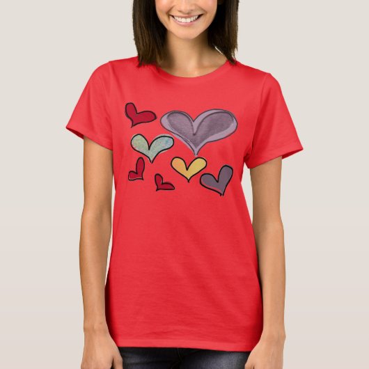 Ladys Heart T - Shirt (Vorderseite)
