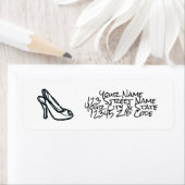 Ladys High Heel Sonderanschrift Etikett (Insitu)