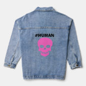 Lady's #HUMAN Long Sleeve Denim Jacket Jeansjacke (Rückseite)