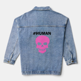 Lady's #HUMAN Long Sleeve Denim Jacket Jeansjacke