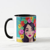 Ladys in Bloom Coffee Tasse (Links)
