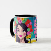 Ladys in Bloom Coffee Tasse (Vorderseite Links)