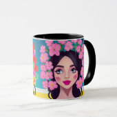 Ladys in Bloom Coffee Tasse (VorderseiteRechts)