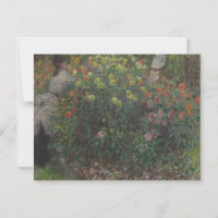 Ladys in Blume Monet 1875