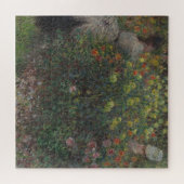 Ladys in Blume Monet 1875 Puzzle (Horizontal)