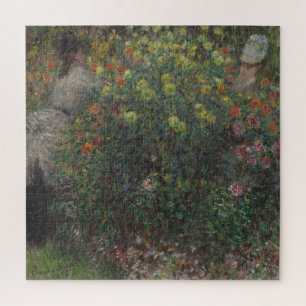 Ladys in Blume Monet 1875 Puzzle