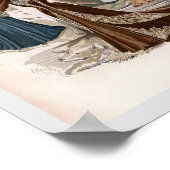 Ladys in Gowns Vintage Modeerscheinung Poster (Ecke)