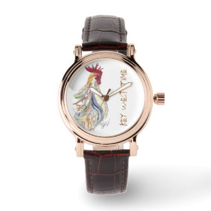 Ladys Key West Rooster Watch Armbanduhr