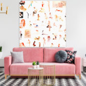 Ladys Ladys Ladys! Leinwanddruck (Insitu (Wohnzimmer))