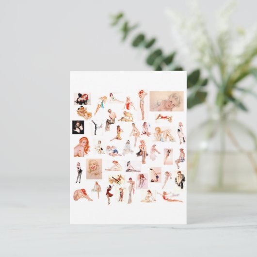 Ladys Ladys Ladys! Postkarte (Stehend Vorderseite)