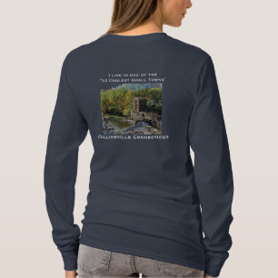 Ladys lange Hülse T T-Shirt