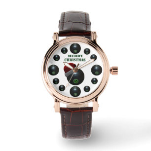 Ladys Lawn Bowls Weihnachten, Armbanduhr