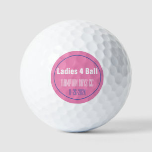 Ladys League Turnier Souvenir Golf Ball