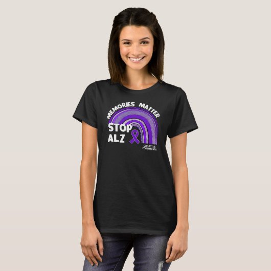 Ladys Longest Day Alzheimer's Association 2024 T-Shirt (Vorne ganz)